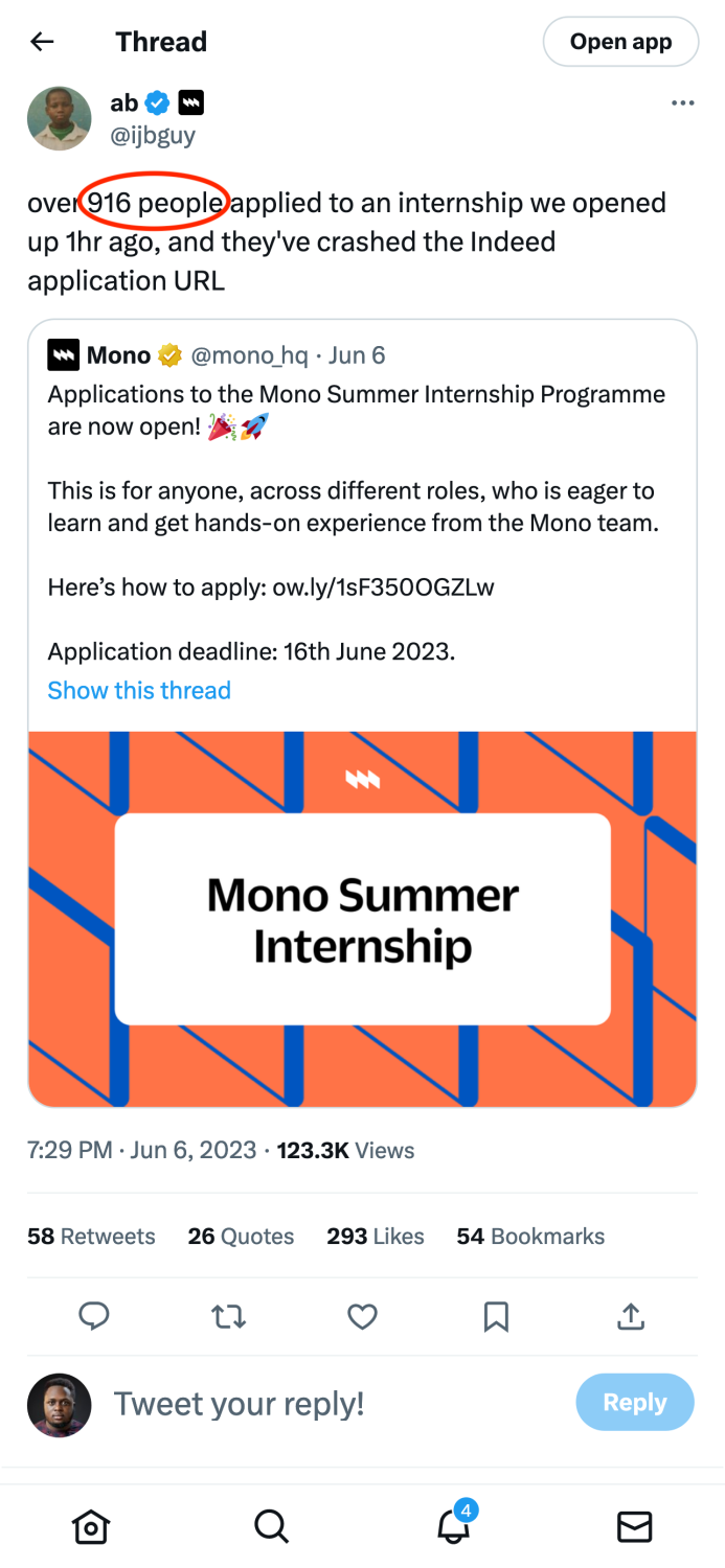 mono is hiring